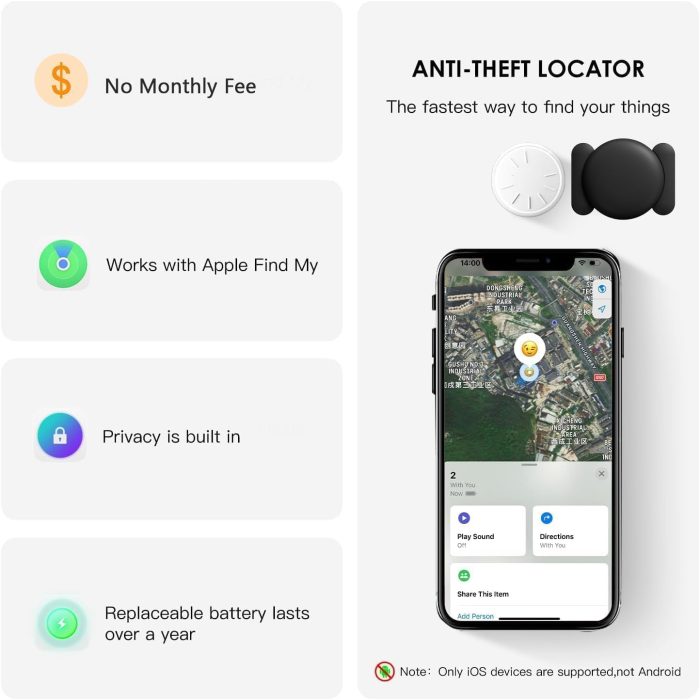 GPS Tracker for Vehicles Cars Long Battery Life up to 12 Months, Strong Magnetic, 10S Instant Updates, Geo-Fence, 4G Real Time Car Tracker Device Hidden Vehicle Tracking Devices, Subscription Needed - Image 2